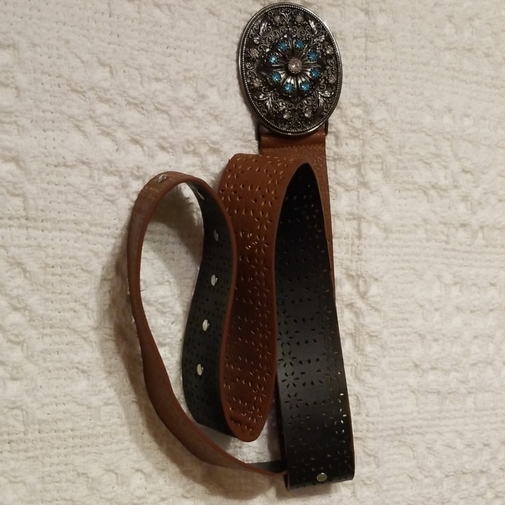 Leather belt